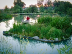 На Москве-реке могут появиться очищающие воду плавучие острова
